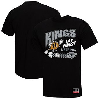 Men's Mitchell & Ness Black Los Angeles Kings Local Food T-Shirt