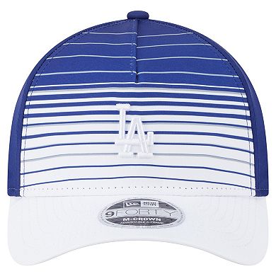 Men's New Era Royal Los Angeles Dodgers Gradient 9FORTY M-Crown Adjustable Hat