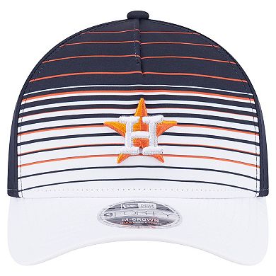 Men's New Era Navy Houston Astros Gradient 9FORTY M-Crown Adjustable Hat