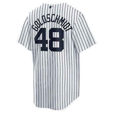Men's Nike Paul Goldschmidt White New York Yankees Home Replica Jersey