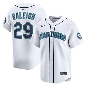 Men's Nike Cal Raleigh White Seattle Mariners Alternate Limited Player Jersey