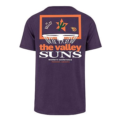 Men's '47 Purple Phoenix Suns City Edition Backboard T-Shirt