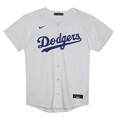 Preschool Nike Mookie Betts White Los Angeles Dodgers Home Replica 2.0 Player Jersey