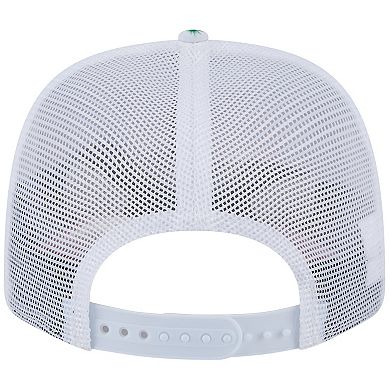Men's New Era White Dallas Cowboys Adventure Flamingo Pattern 9SEVENTY Stretch-Snap Hat