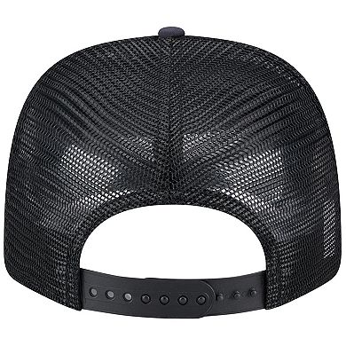 Men's New Era Navy/Black Dallas Cowboys Adventure Drinks Pattern 9SEVENTY Stretch-Snap Hat
