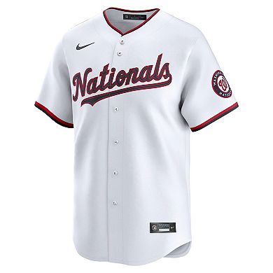 Men's Nike Dylan Crews White Washington Nationals Home Limited Player Jersey