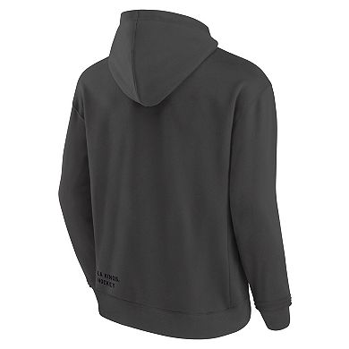 Men's Fanatics Charcoal Los Angeles Kings Future Ground Info Pullover Hoodie