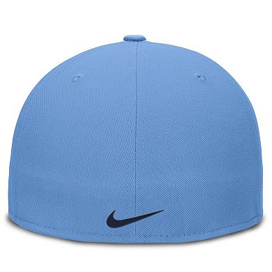 Men's Nike Light Blue Tampa Bay Rays True Round Bill Performance Fitted Hat