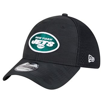 Men's New Era Black New York Jets Active Camo 39THIRTY Flex Hat