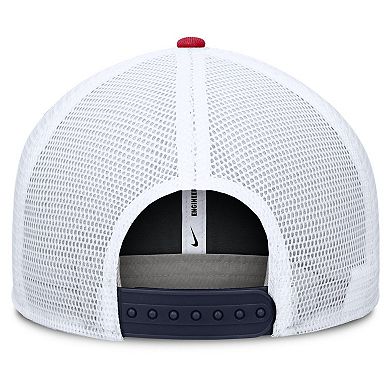 Men's Nike Navy Cleveland Guardians Pro Trucker Snapback Hat