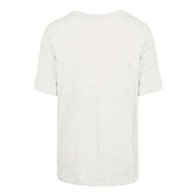 Women's�'47 White Houston Rockets City Edition Down Court Sadie T-Shirt
