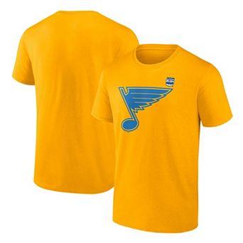 Men's��Fanatics Gold St. Louis Blues Primary Logo T-Shirt