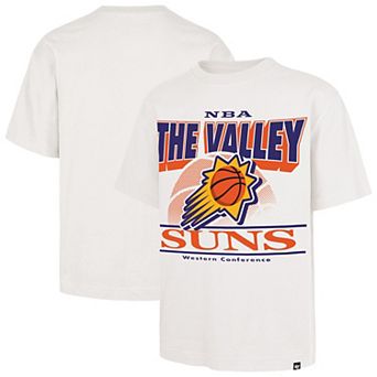Men's '47 White Phoenix Suns City Edition Shifty Foundation T-Shirt