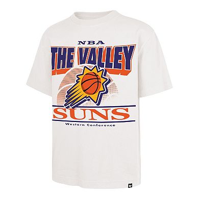 Men's '47 White Phoenix Suns City Edition Shifty Foundation T-Shirt