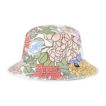 Women's '47 White Miami Dolphins Florentina Bucket Hat