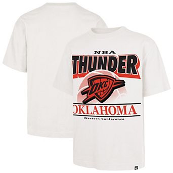 Men's '47 White Oklahoma City Thunder City Edition Shifty Foundation T-Shirt