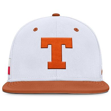 Men's Nike White Texas Longhorns Dugout True Dri-FIT Fitted Hat