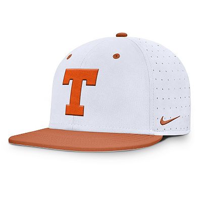 Men's Nike White Texas Longhorns Dugout True Dri-FIT Fitted Hat