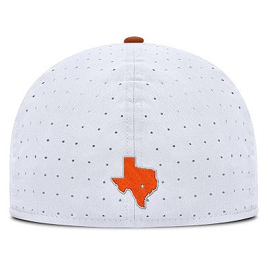 Men's Nike White Texas Longhorns Dugout True Dri-FIT Fitted Hat