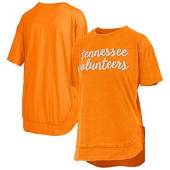 Women's��Pressbox Orange Tennessee Volunteers Poncho T-Shirt