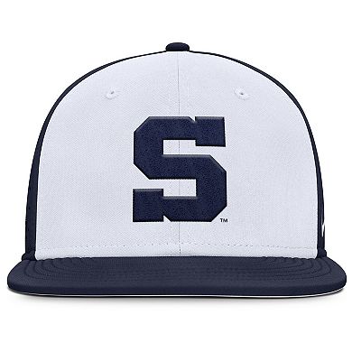 Men's Nike White Penn State Nittany Lions Dugout True Dri-FIT Fitted Hat