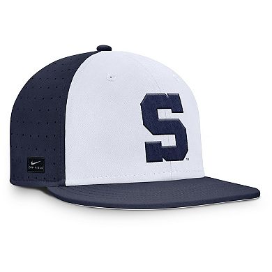 Men's Nike White Penn State Nittany Lions Dugout True Dri-FIT Fitted Hat