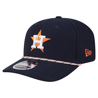 Men's New Era Navy Houston Astros Multi-Rope 9SEVENTY Stretch-Snap Hat