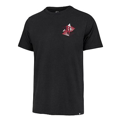 Men's�'47 Black Houston Rockets City Edition Backboard T-Shirt