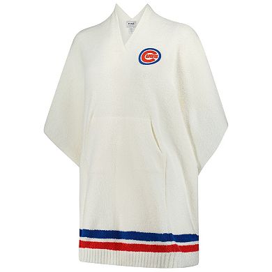 Barefoot Dreams Cream Chicago Cubs CozyChic 3-in-1 Poncho