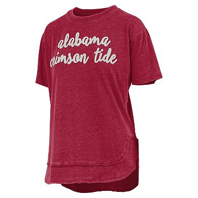 Women's Pressbox Crimson Alabama Crimson Tide Poncho T-Shirt