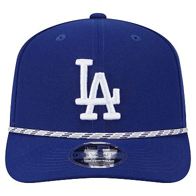 Men's New Era Royal Los Angeles Dodgers Multi-Rope 9SEVENTY Stretch-Snap Hat