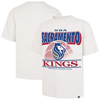 Men's '47 White Sacramento Kings City Edition Shifty Foundation T-Shirt