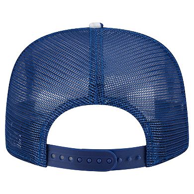 Men's New Era Royal Indianapolis Colts Adventure Pattern Golfer Snapback Hat