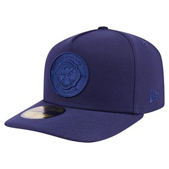 Men's New Era Navy New England Revolution Color Pack A-Frame 59FIFTY Fitted Hat