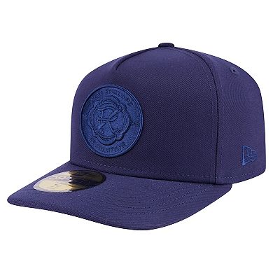 Men's New Era Navy New England Revolution Color Pack A-Frame 59FIFTY Fitted Hat