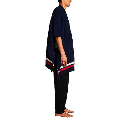 Barefoot Dreams Navy Atlanta Braves CozyChic 3-in-1 Poncho