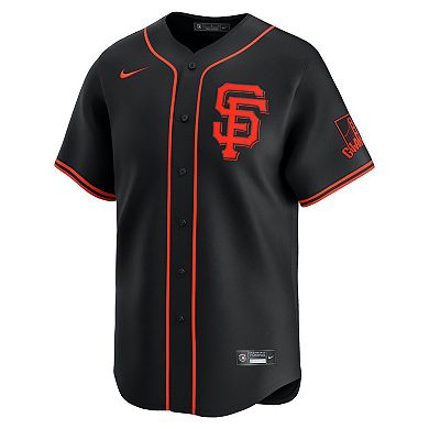 Men's Nike Jung Hoo Lee Black San Francisco Giants Alternate Limited Player Jersey