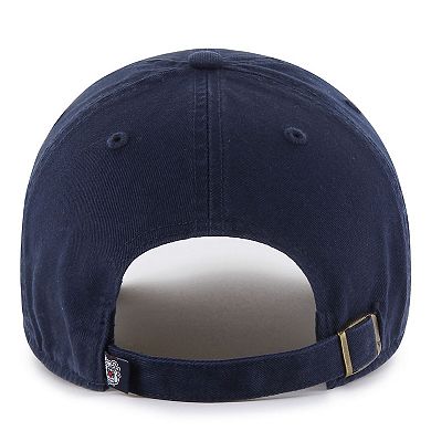 Men's '47 Navy Fresno State Bulldogs Clean Up Adjustable Hat
