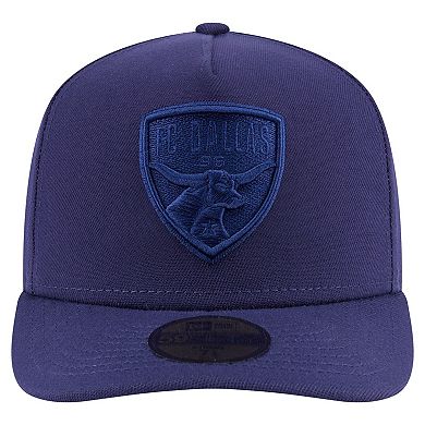 Men's New Era Navy FC Dallas Color Pack A-Frame 59FIFTY Fitted Hat