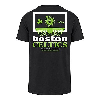 Men's '47 Black Boston Celtics City Edition Backboard T-Shirt