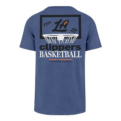 Men's '47 Blue LA Clippers City Edition Backboard T-Shirt