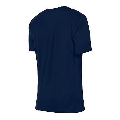 Women's New Era Navy Minnesota Timberwolves Glam Game Flower T-Shirt