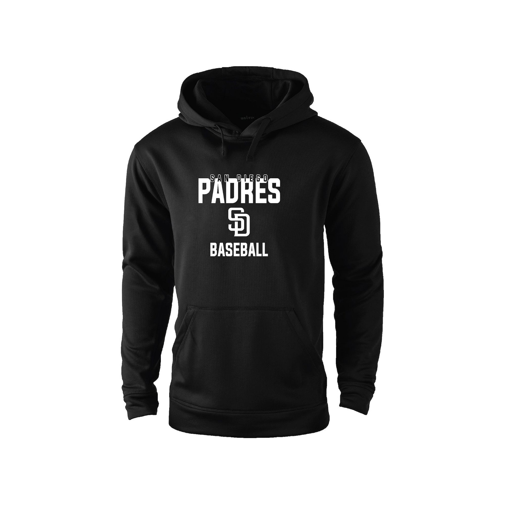 Mens Dunbrooke Black San Diego Padres Champion Pullover Hoodie, Size: 4XL