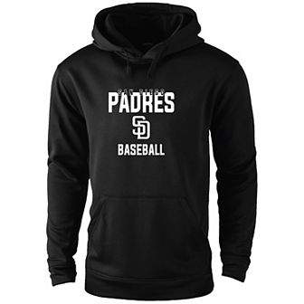 Men's Dunbrooke Black San Diego Padres Champion Pullover Hoodie
