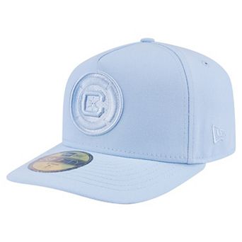 Men's New Era Light Blue Chicago Fire Color Pack A-Frame 59FIFTY Fitted Hat