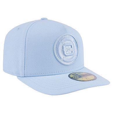 Men's New Era Light Blue Chicago Fire Color Pack A-Frame 59FIFTY Fitted Hat