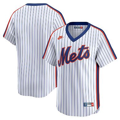 Men's Nike White New York Mets Throwback Cooperstown Collection Limited Jersey