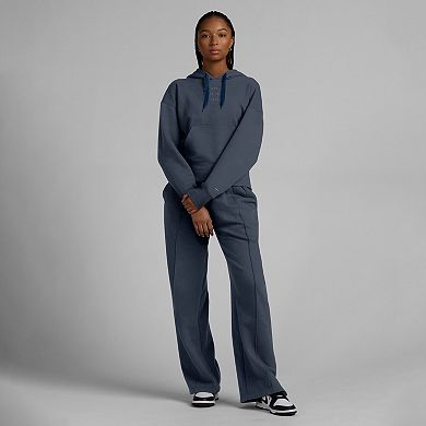 Women's Fanatics Blue Chicago Cubs Elements Future Ground Subtle Tonal Pullover Hoodie