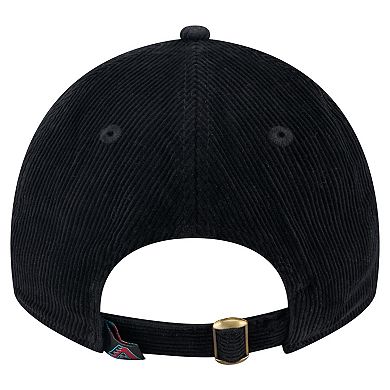 Women's New Era Black Arizona Diamondbacks Corduroy 9TWENTY Adjustable Hat