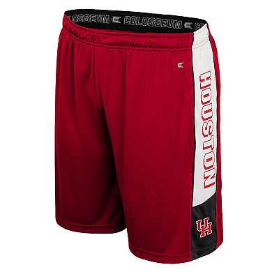 Men's Colosseum Red Houston Cougars Quantum Shorts
